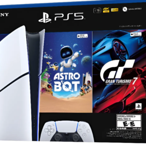 Consola Playstation 5 Slim Digital + Juegos Astro Bot Y Gt7 CFI-2015 Sony