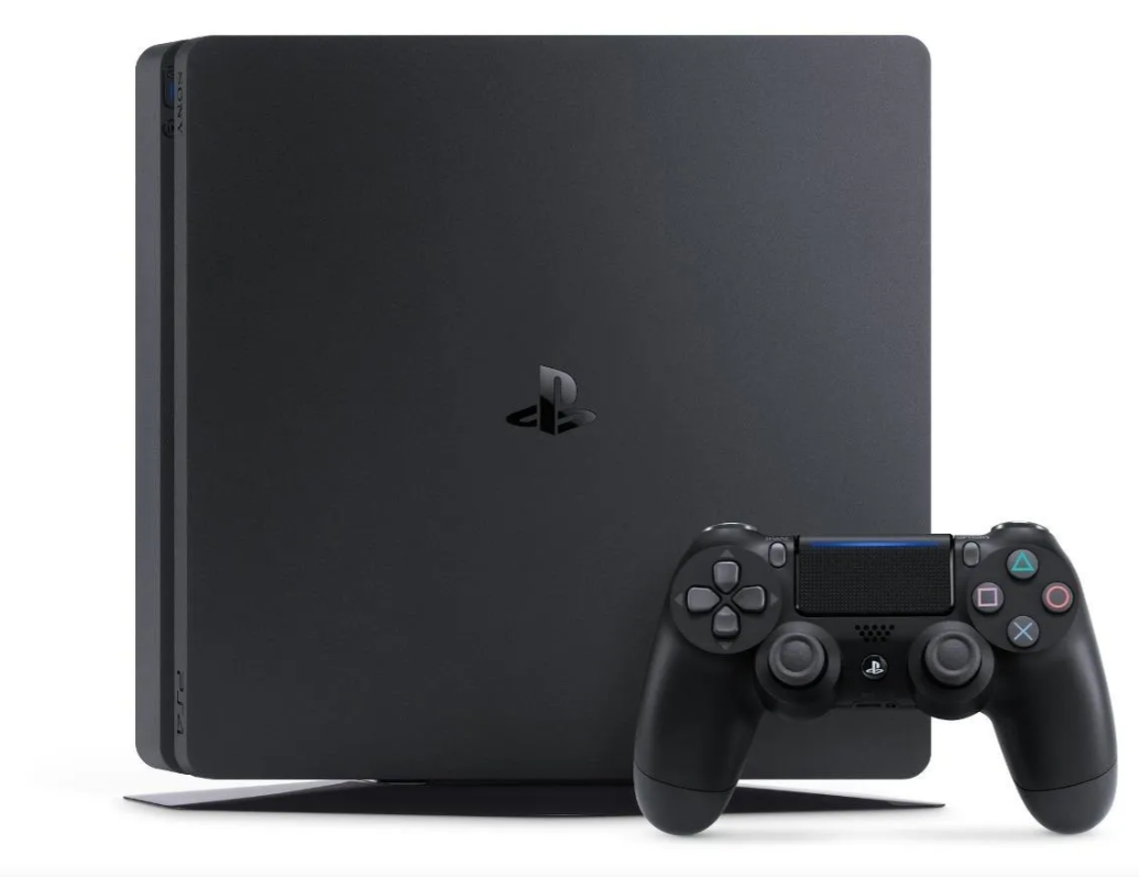 Sony PlayStation 4 Slim CUH-20 1TB Standard color negro azabache 2020 - Image 2