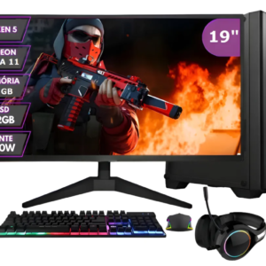 Pc Armada Gamer Amd Ryzen 5 2400g 16gb 480ssd +win11+ Mon 19 512 Gb 16 Gb Radeon Vega 11