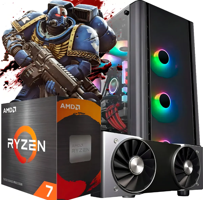 Pc Gamer Armada G6550 Amd Ryzen 7 5700 32GB 1TB RTX 3050 - Image 3