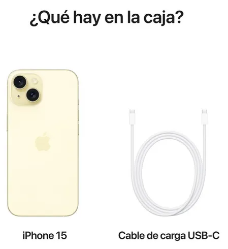 Apple iPhone 15 (128 GB) - Amarillo - Image 5