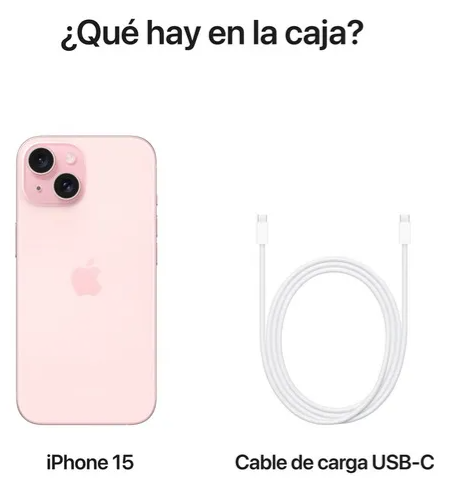 Apple iPhone 15 (128 GB) -Rosa - - Image 6